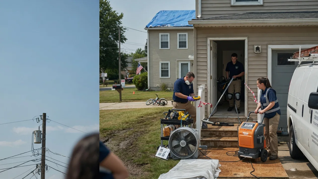 Water Damage Repair in Franklin, VA near me